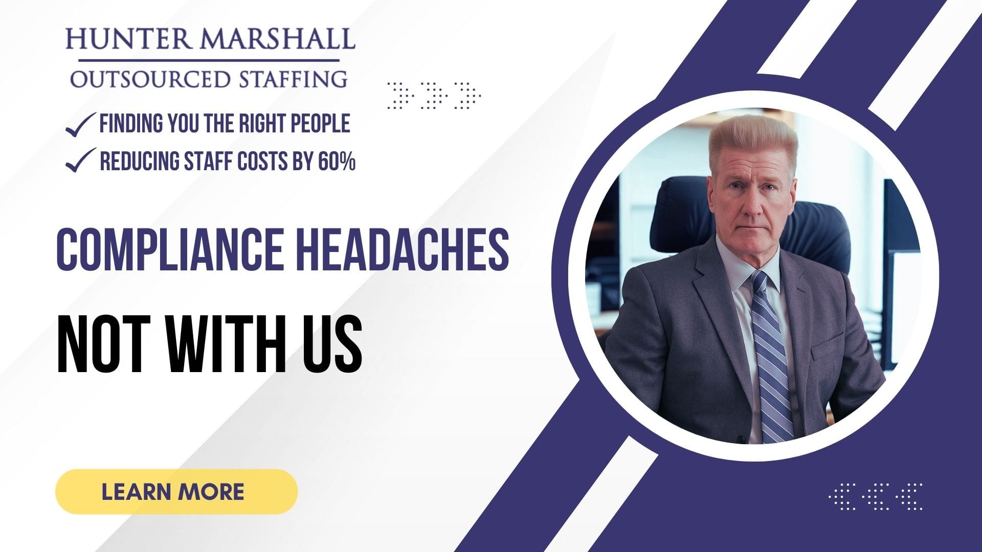 Compliance Headaches Not With Us - Ad Thumbnail