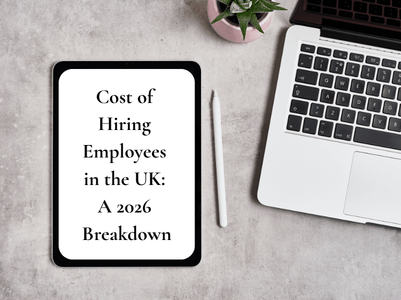 Cost of hiring employees in UK